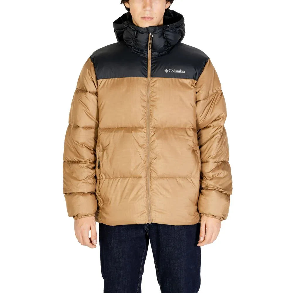 Columbia Beige Nylon Shell Jacket - Zeiniez