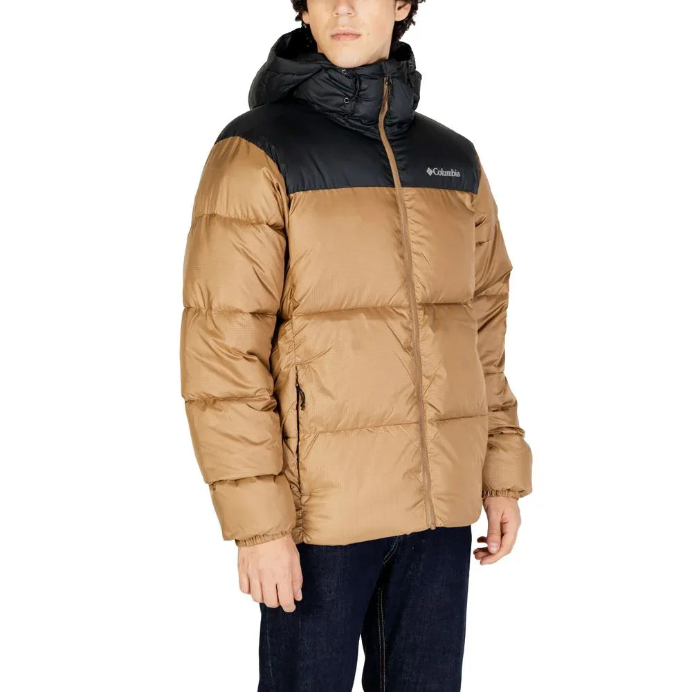 Columbia Beige Nylon Shell Jacket - Zeiniez