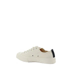 Comme Des Garçons Play x Converse White Cotton Low Top Sneakers - Zeiniez