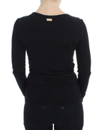 Versace Jeans Black Stretch Longsleeve Sweater - Zeiniez