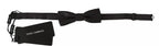 Dolce & Gabbana Gray Dotted Silk Adjustable Neck Bow Tie - Zeiniez