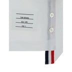 Thom Browne White Cotton Polo Shirt