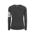 Thom Browne Gray Wool Oves Aries Sweatshirt