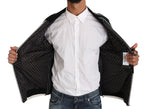 Dolce & Gabbana Black DD58 SG62 Sequined Beaded Jacket - Zeiniez