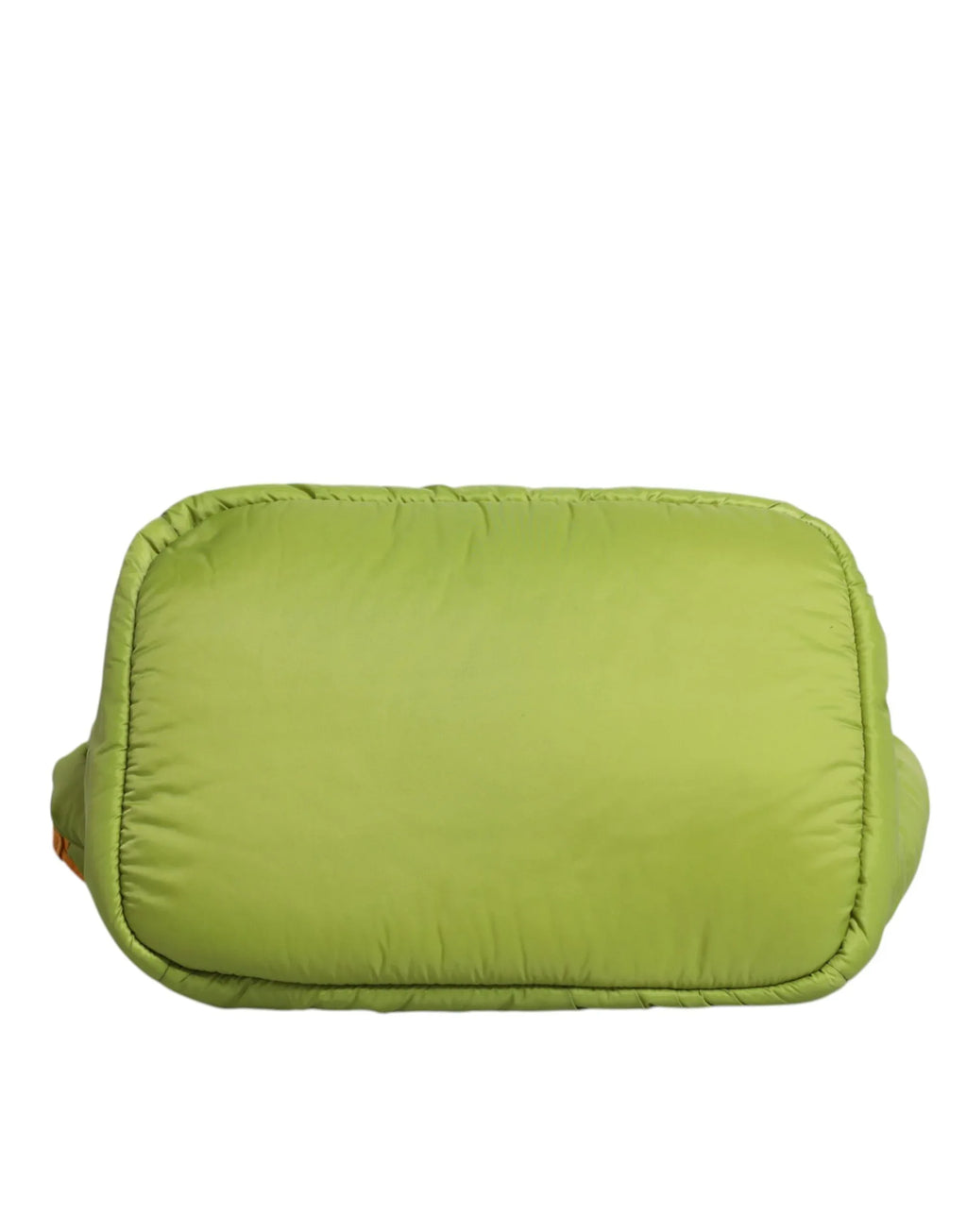 Dolce & Gabbana Green Nylon Padded Logo Plaque Tote Crossbody Bag - Zeiniez