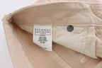 Cavalli Beige Wash Slim Fit Cotton Stretch Jeans - Zeiniez