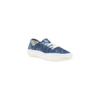 Vans Blue Fabric Low Top Sneakers - Zeiniez