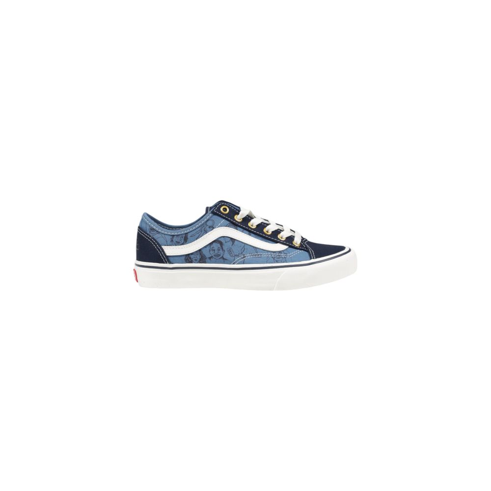 Vans Blue Suede Leather Low Top Sneakers - Zeiniez