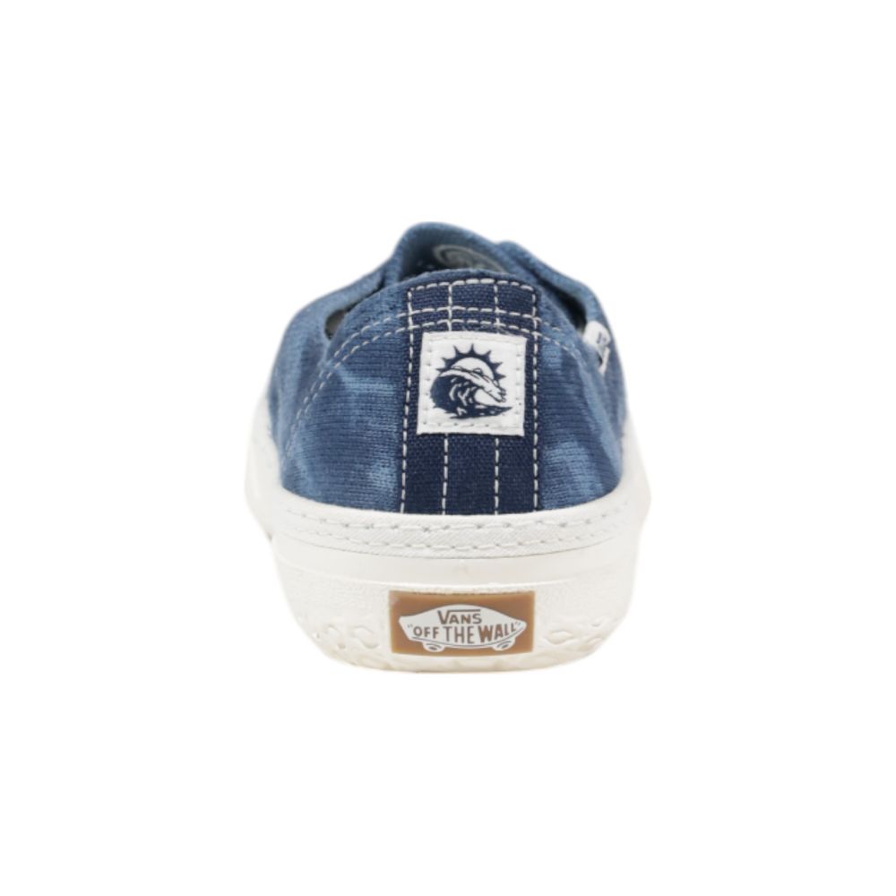 Vans Blue Fabric Low Top Sneakers - Zeiniez