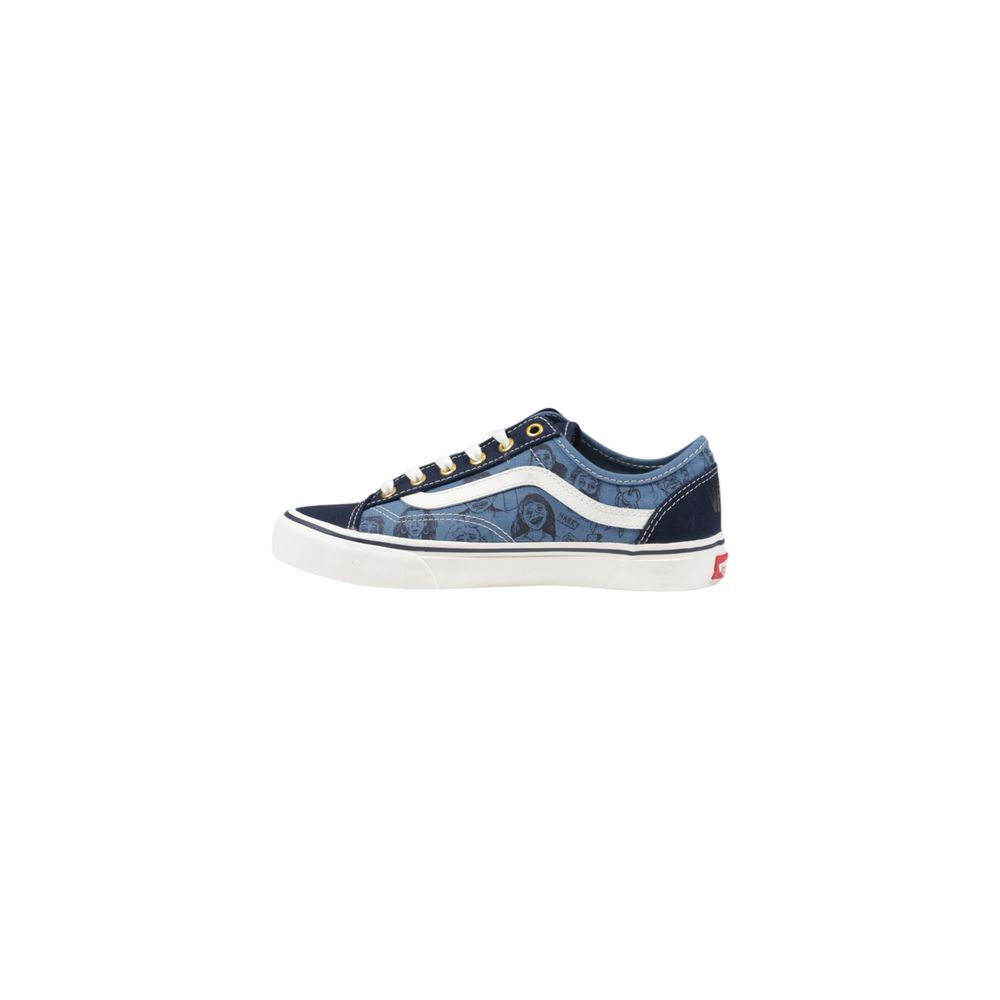 Vans Blue Suede Leather Low Top Sneakers - Zeiniez