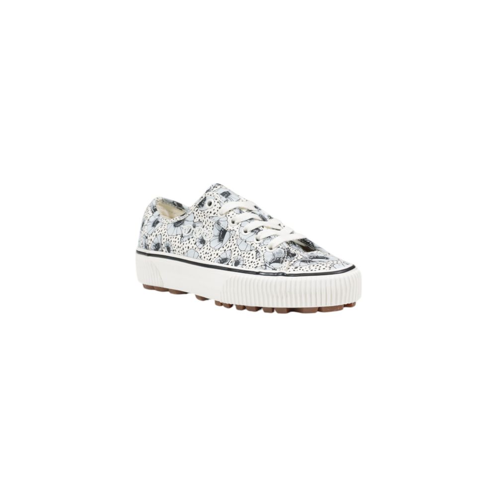 Vans Blue Textile Low Top Sneakers - Zeiniez