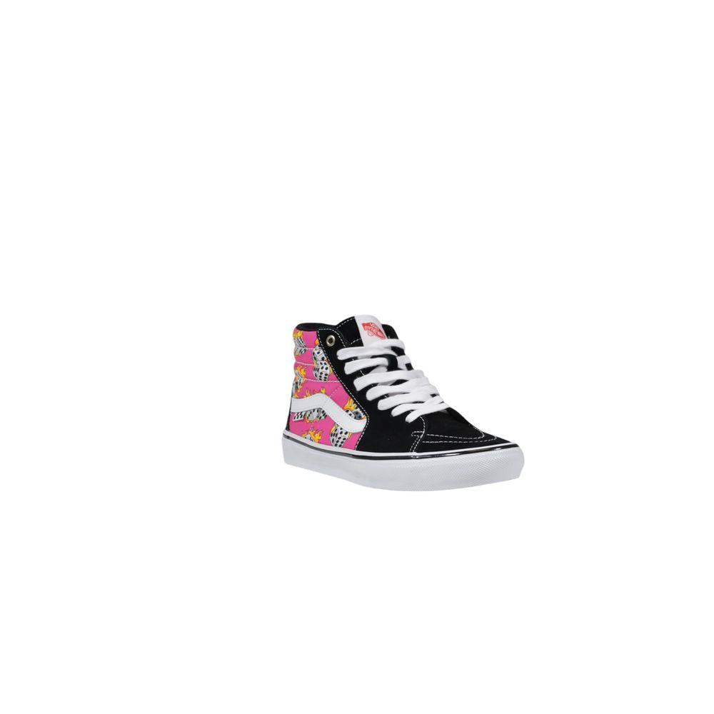 Vans Pink Suede Leather High Top Sneakers - Zeiniez