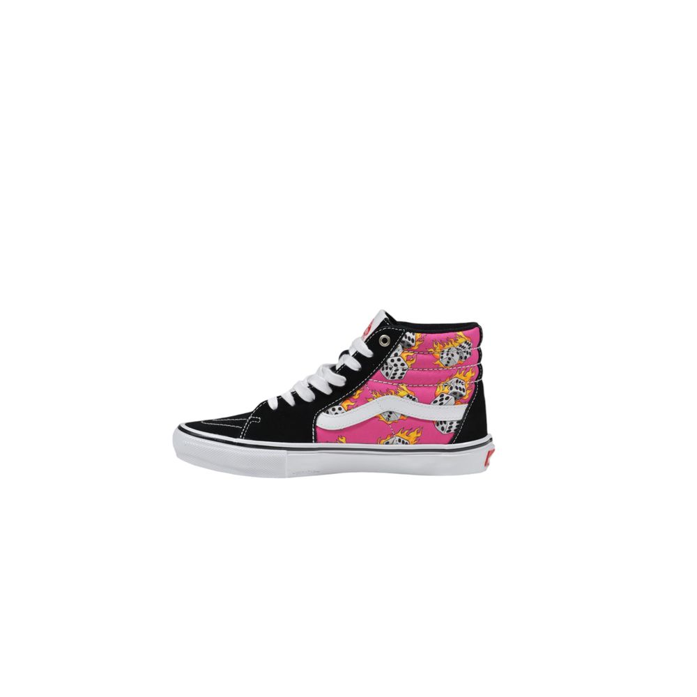 Vans Pink Suede Leather High Top Sneakers - Zeiniez