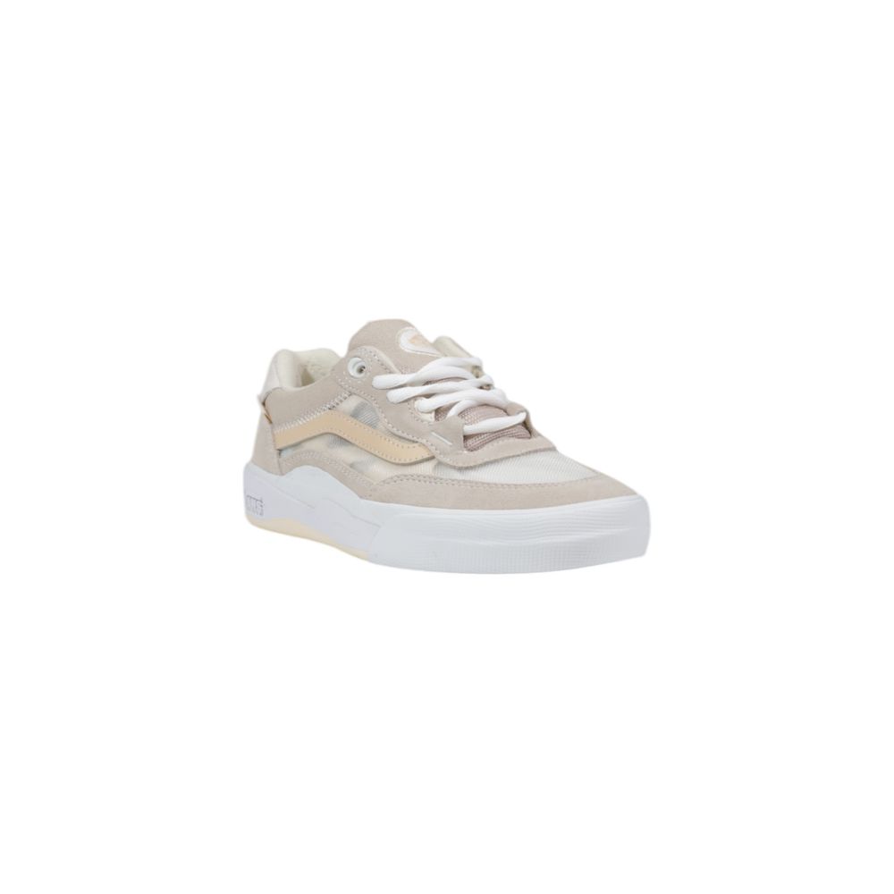 Vans Beige Suede Leather Athletic Sneakers - Zeiniez
