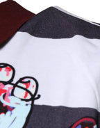 Dolce & Gabbana Multicolor Graphic Collared Polo T-shirt - Zeiniez