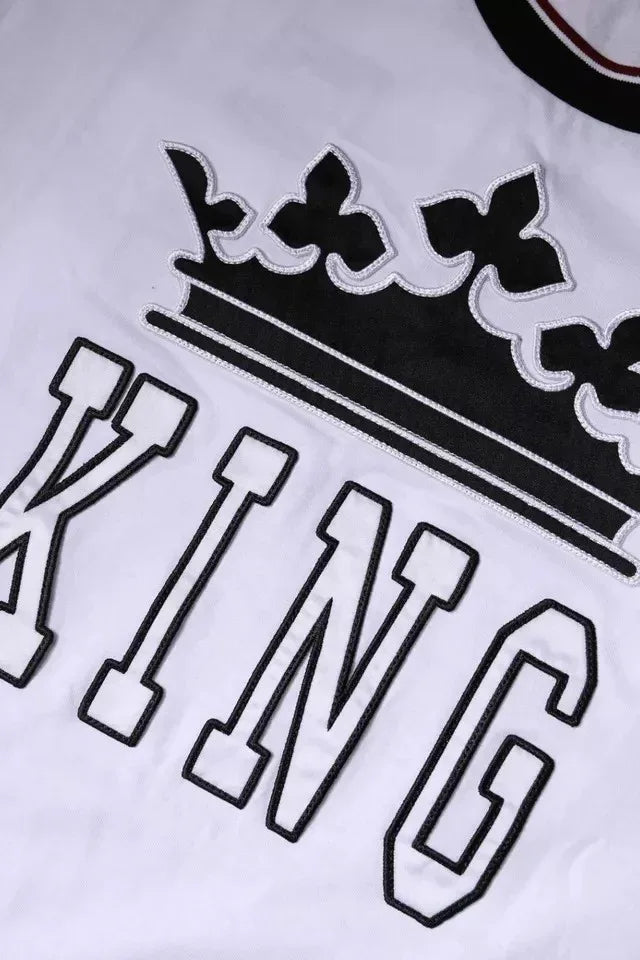 Dolce & Gabbana White Jersey Crew Neck Short Sleeves T-shirt - Zeiniez