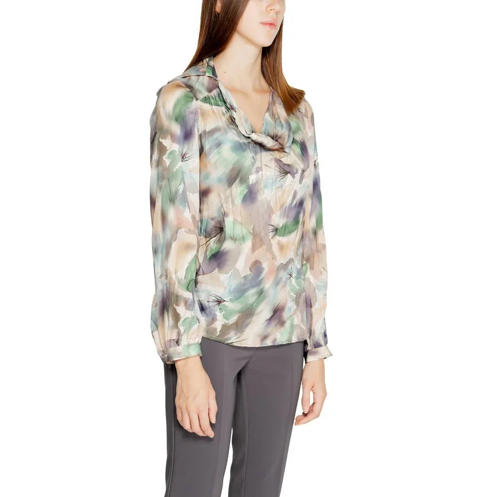 Rinascimento Bicolor Polyester Blouse - Zeiniez