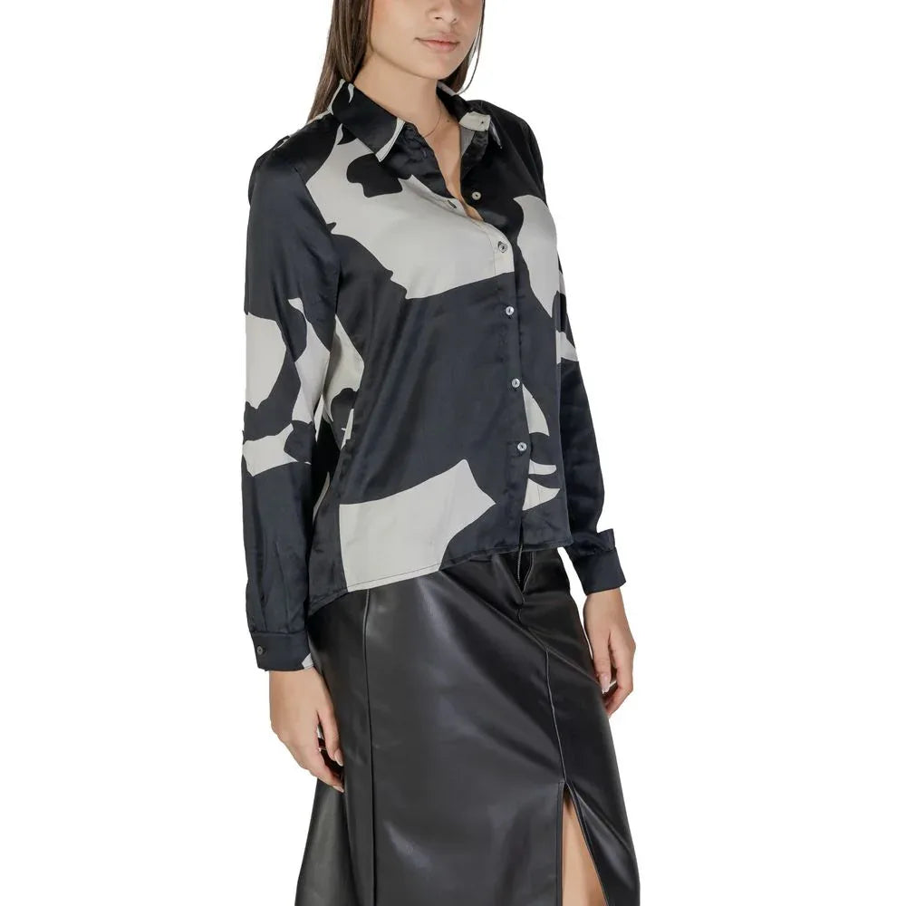 Only Black Recycled Polyester Blouse - Zeiniez