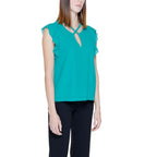 Rinascimento Bicolor Polyester Blouse - Zeiniez