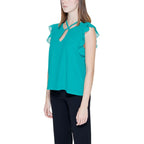 Rinascimento Bicolor Polyester Blouse - Zeiniez