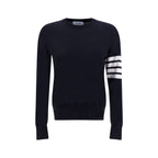 Thom Browne Blue Wool Oves Aries Sweatshirt