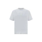 Brunello Cucinelli White Cotton T-Shirt - Zeiniez