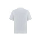 Brunello Cucinelli White Cotton T-Shirt - Zeiniez
