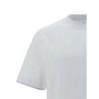 Brunello Cucinelli White Cotton T-Shirt - Zeiniez