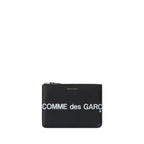 Comme Des Garçons Black Calf Leather Bos Taurus Wallet - Zeiniez