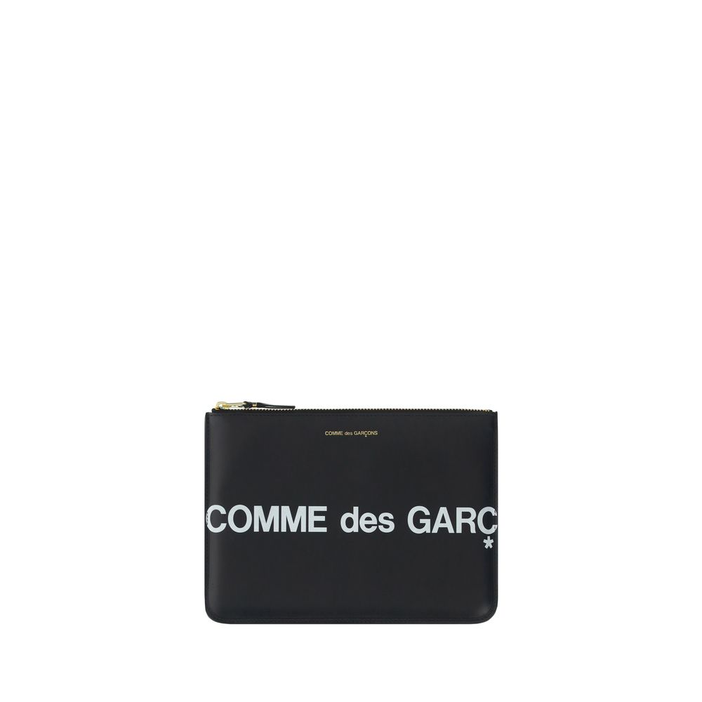 Comme Des Garçons Black Calf Leather Bos Taurus Wallet - Zeiniez