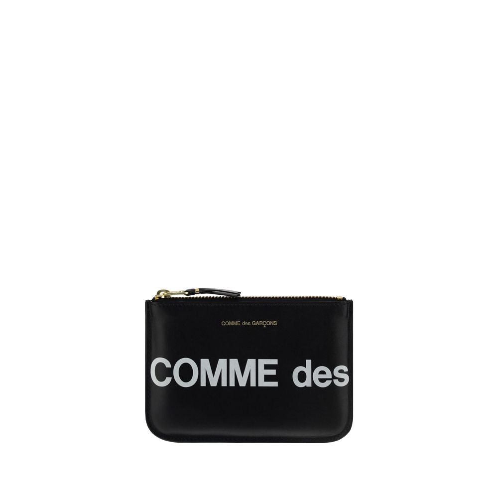 Comme Des Garçons Black Calf Leather Bos Taurus Wallet - Zeiniez