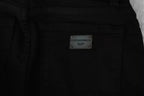 Dolce & Gabbana Black Mid Waist Slim Denim Cotton Stretch Jeans - Zeiniez