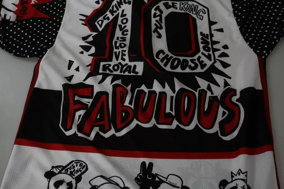 Dolce & Gabbana White King Panda Polyester T-shirt Top - Zeiniez