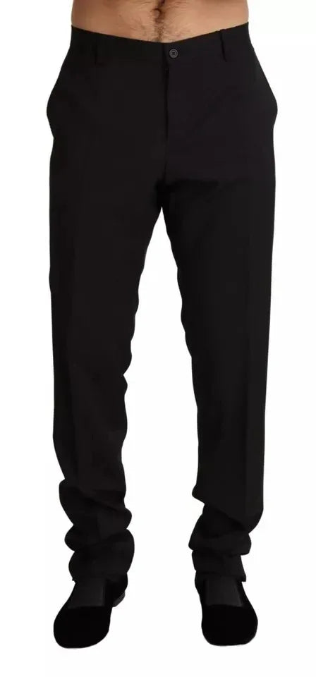 Dolce & Gabbana Black Dress Formal Skinny Pants - Zeiniez