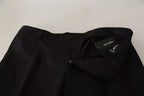 Dolce & Gabbana Black Dress Formal Skinny Pants - Zeiniez