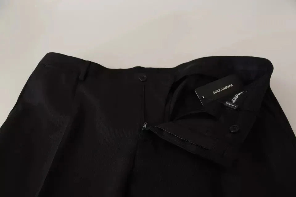 Dolce & Gabbana Black Dress Formal Skinny Pants - Zeiniez