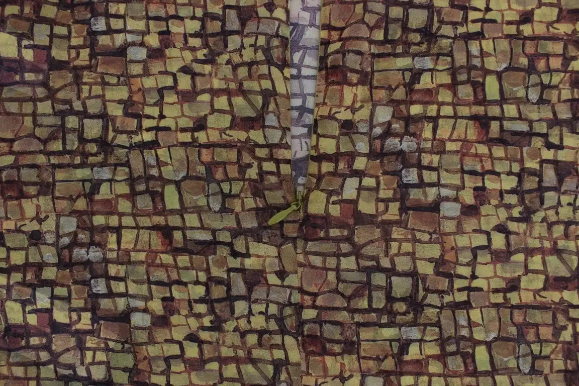 Dolce & Gabbana Multicolor Mosaic Print Silk Blouse T-shirt - Zeiniez