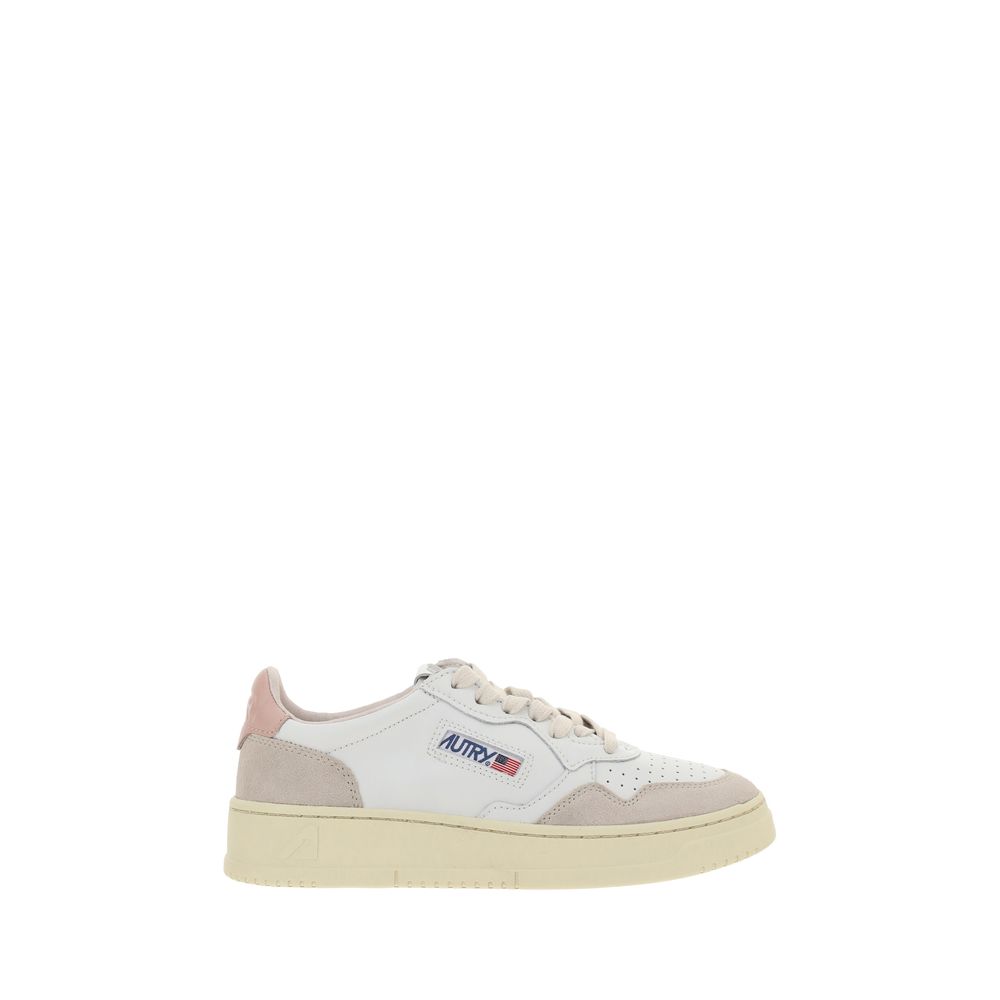 Autry White Leather Low Top Sneakers - Zeiniez