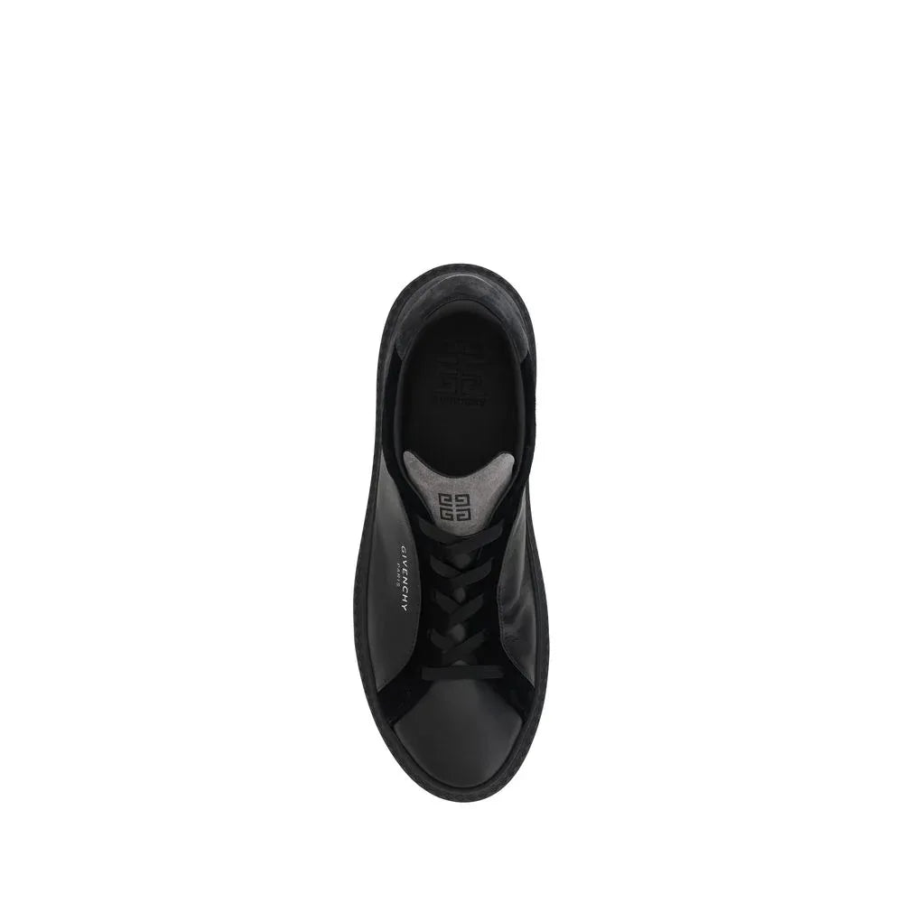 Givenchy Black Leather G Set Sneakers - Zeiniez