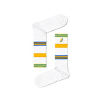 Happy Socks White Cotton Socks - Zeiniez