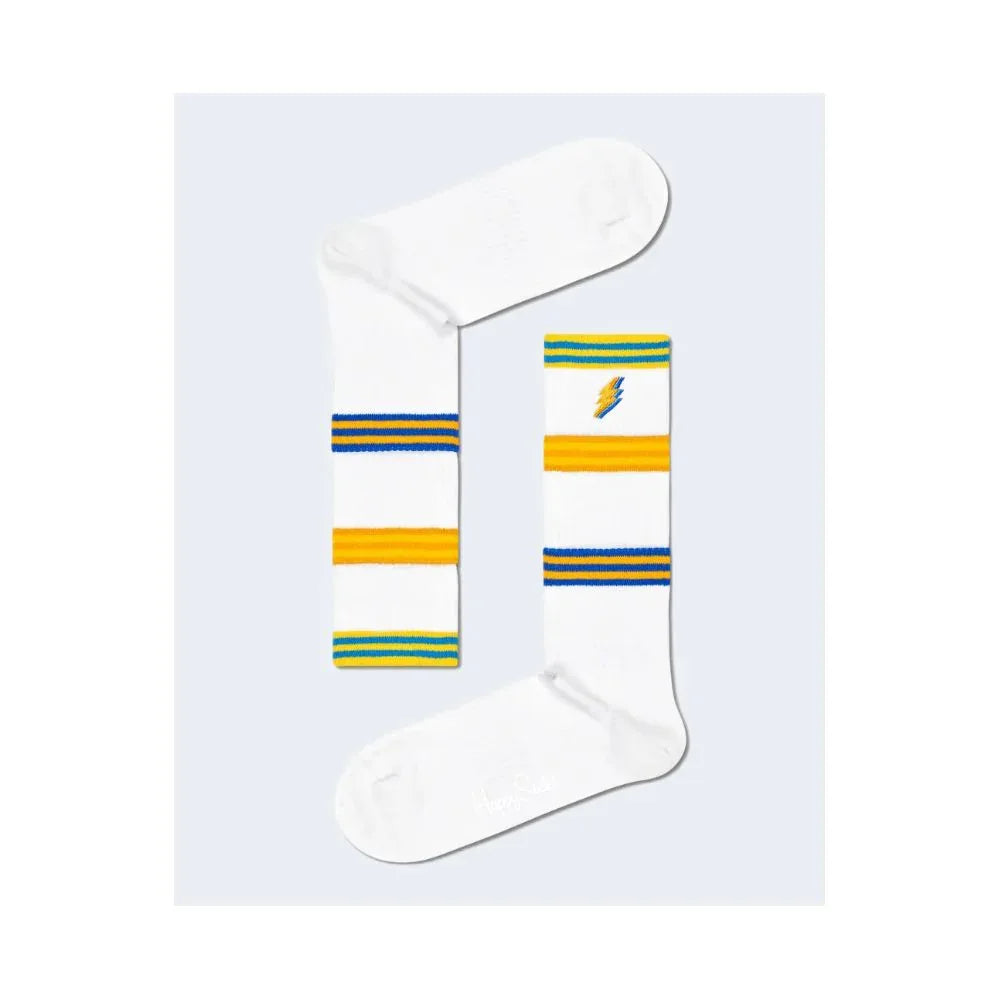 Happy Socks White Cotton Socks - Zeiniez