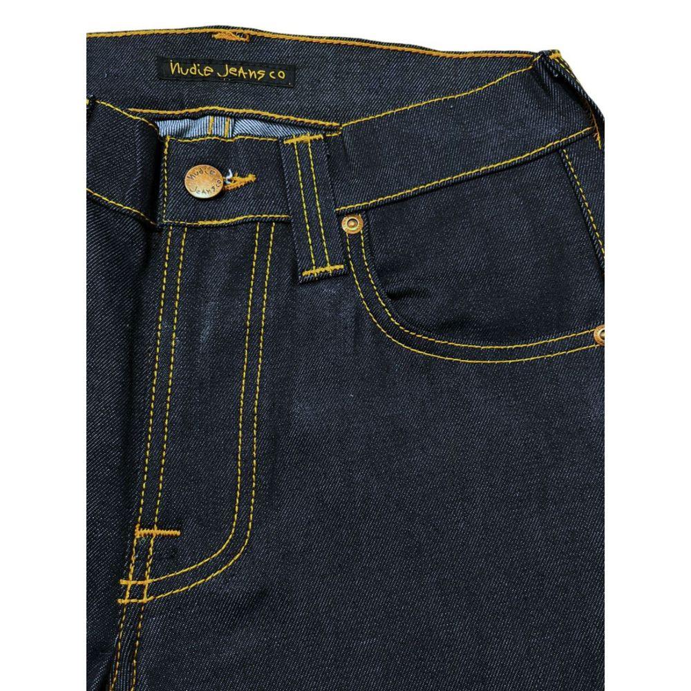 Nudie Jeans Blue Cotton Jeans Denim - Zeiniez