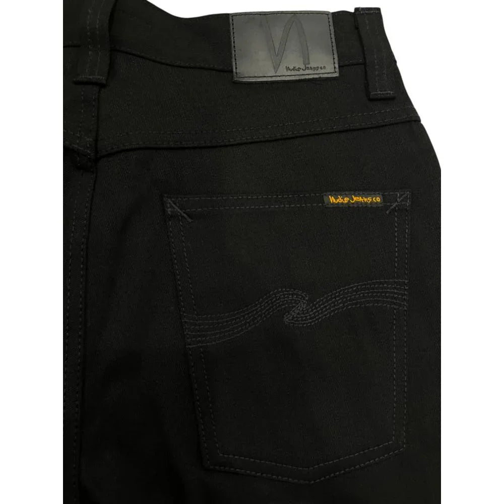 Nudie Jeans Black Cotton Men Jeans - Zeiniez
