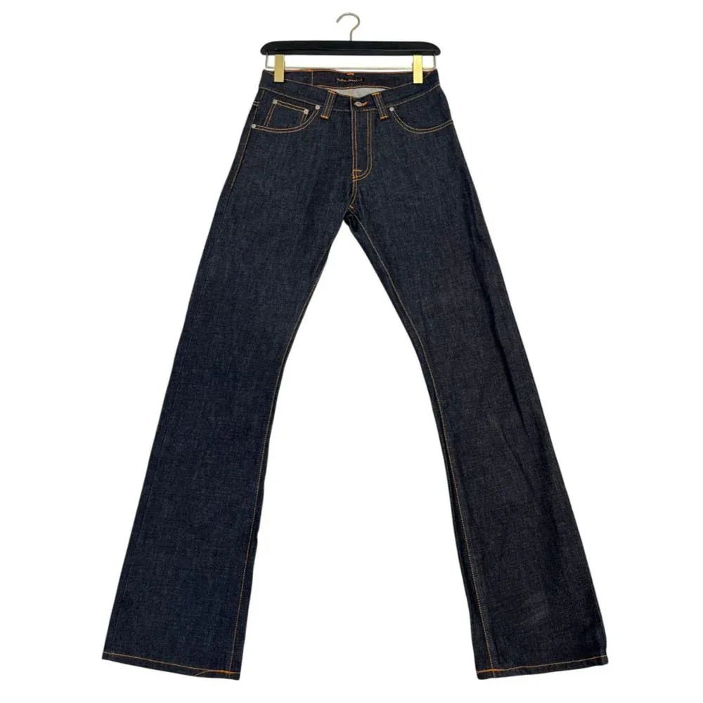 Nudie Jeans Blue Cotton Men Jeans - Zeiniez