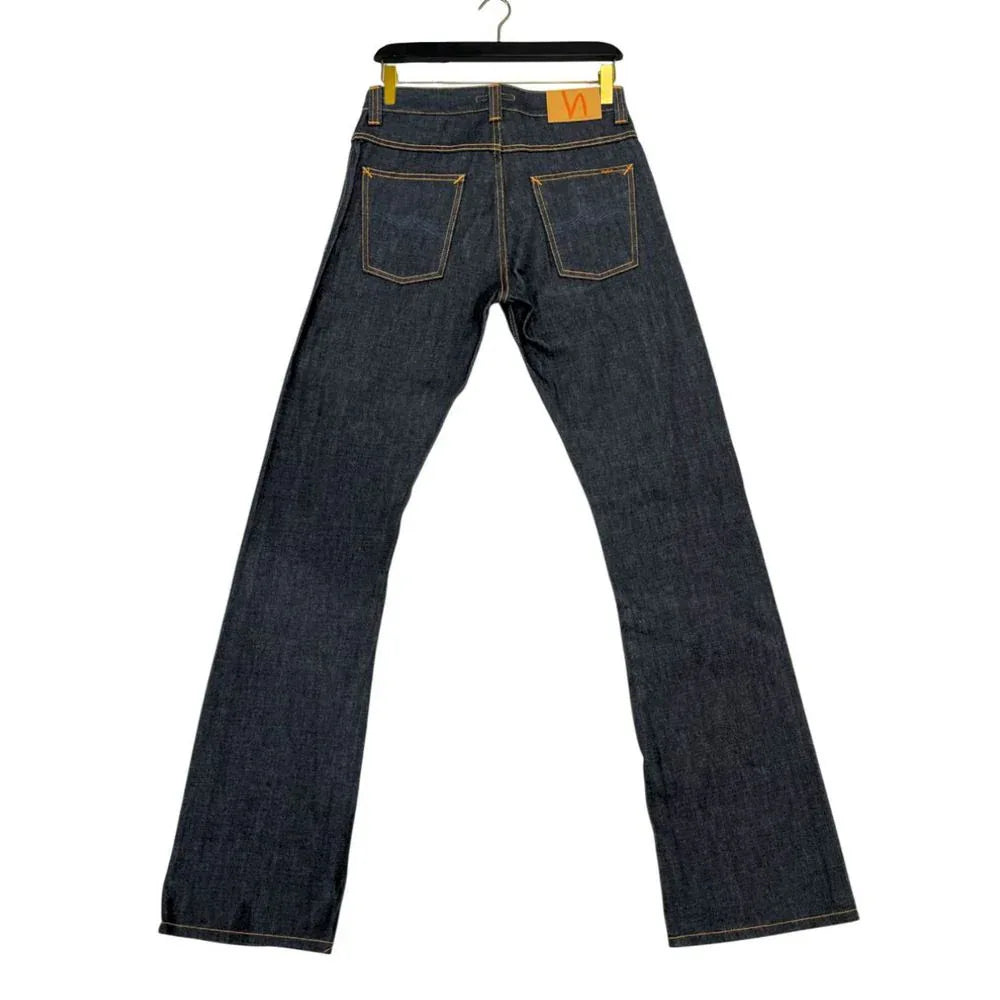 Nudie Jeans Blue Cotton Men Jeans - Zeiniez