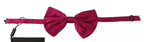 Dolce & Gabbana Pink 100% Silk Adjustable Neck Bow Tie Men - Zeiniez
