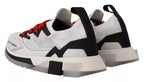 Dolce & Gabbana White SORRENTO Sport Stretch Men Shoes Sneakers - Zeiniez