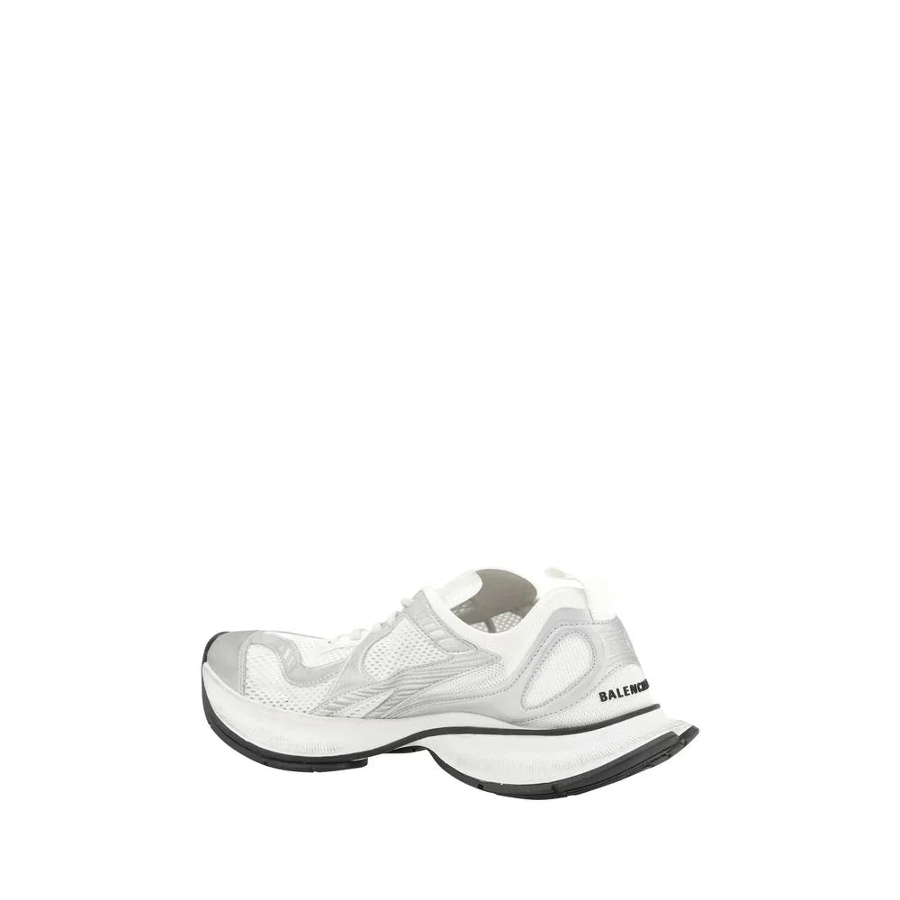 Balenciaga White Polyurethane Athletic Sneakers - Zeiniez