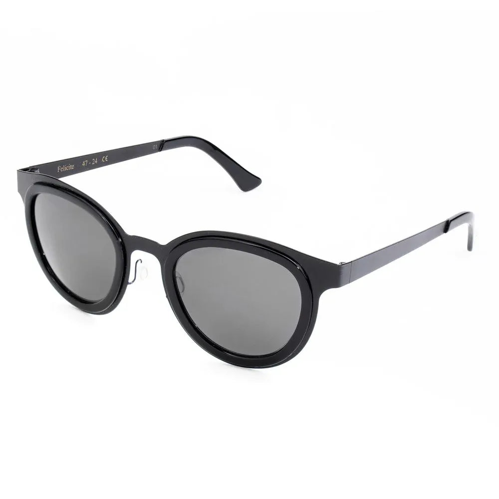 LGR Black Stainless Steel Sunglasses - Zeiniez