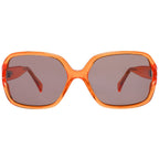 More & More Orange Plastic Sunglasses